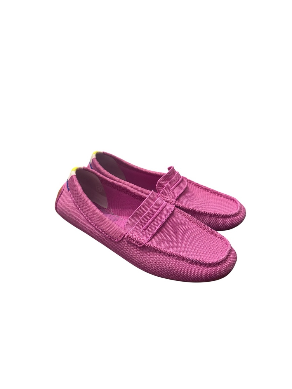 Rothy's The Driver Loafers Raspberry - Picture 3 of 9
